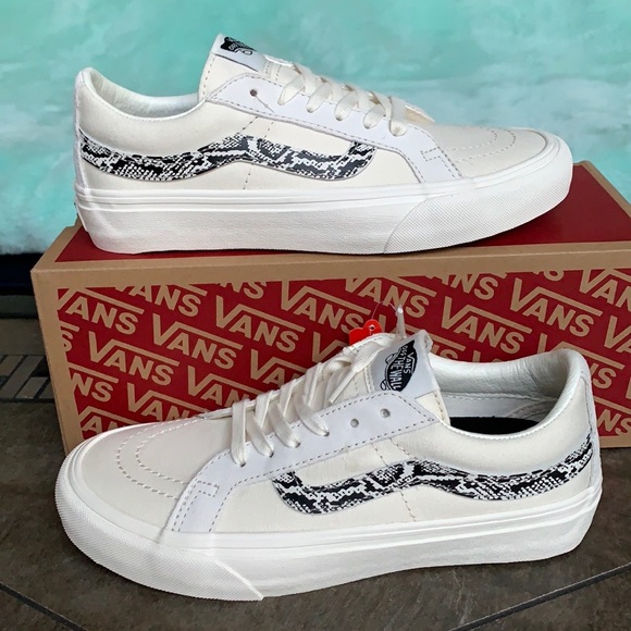 VANS SK8-LOW REISSUE SNAKE MARSHMALLOW WMNS - Picture 10 of 14